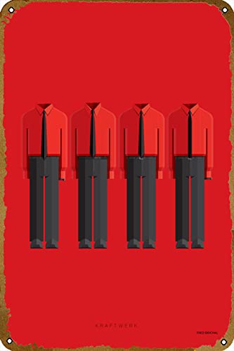 Kraftwerk Musikposter Retro Metalldose Vintage Schild 30,5 x 20,3 cm Bar Club Männerhöhle Zimmer Wanddekoration Kraftwerk Musikposter Retro Metalldose Vintage Schild 30,5 x 20,3 cm Bar Club Männerhöhle Zimmer Wanddekoration von CHUUIIGO