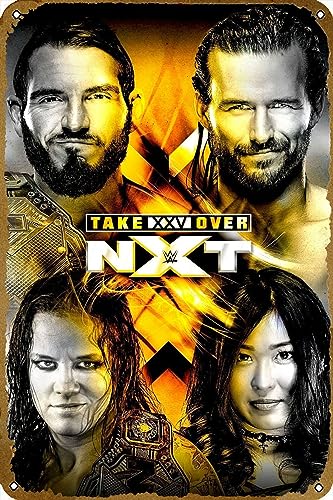 NXT TakeOver XXV (2019) Metall-Blechschild, Filmposter, Vintage-Kunst, Wanddekoration, 30,5 x 20,3 cm von CHUUIIGO
