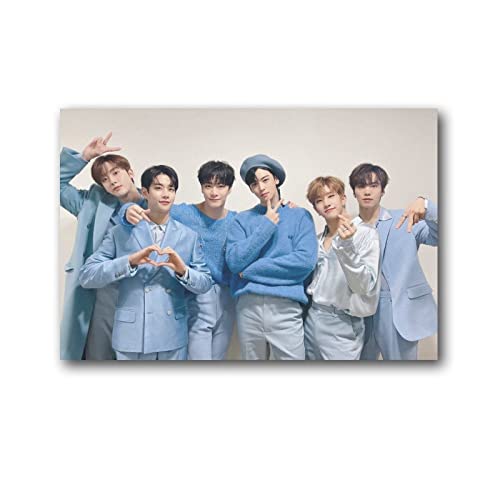 Astro K-Pop Poster, Malerei, Leinwand, Wandkunst, Wohnzimmer, Poster, Gemälde, 40 x 60 cm von CHUXU