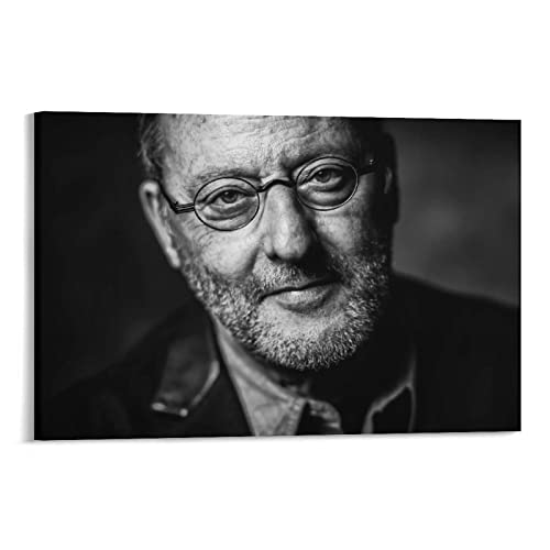 Jean Reno Poster Französischer Schauspieler berühmte Wandkunst Poster Drucke Heimdekoration Bild Leinwand Malerei Poster 60 x 90 cm von CHUXU