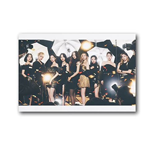 Twice K-Pop Korea Poster, Heimdekoration, Poster, Wandkunst, Hängebild, Druck, dekoratives Gemälde, Poster, 20 x 30 cm von CHUXU