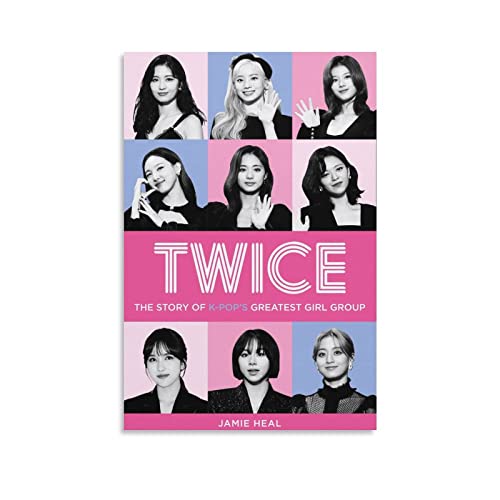 Twice Pop K-Pop koreanische Frauengruppen-Poster, Kunstwerke, Bilddruck, Poster, Wandkunst, Malerei, Leinwand, Dekoration, Heimposter, 20 x 30 cm von CHUXU