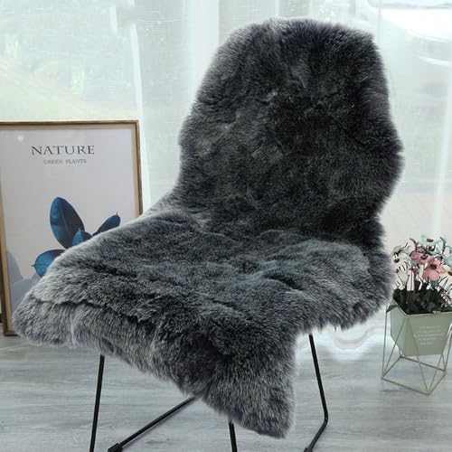 CHUYIX Faux Lammfell Schaffell Teppich 60 * 100cm Flauschiger Wohnzimmer Deko Lammfellimitat Teppich CHUYIX Faux Lammfell Schaffell Teppich 60 * 100cm Flauschiger Wohnzimmer Deko Lammfellimitat Teppich von CHUYIX