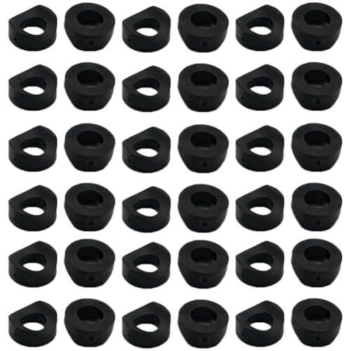 Unterlegscheiben 100 Stück M6×12×3mm kunststoff Duckbill Dichtscheiben rutschfeste Gebogene Verbindungsscheiben Verbindungselemente Vielseitiges Befestigungsset für Möbel Sofas Maschinen von CHUYIX
