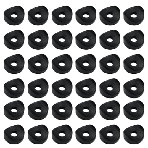 Unterlegscheiben 100 Stück M6×19×3mm kunststoff Duckbill Dichtscheiben rutschfeste Gebogene Verbindungsscheiben Verbindungselemente Vielseitiges Befestigungsset für Möbel Sofas Maschinen von CHUYIX