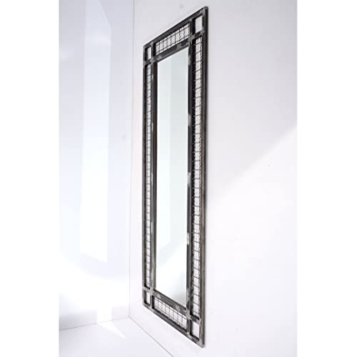 CHYRKA® Spiegel Wandspiegel Garderobenspiegel Spiegel aus Metall HALICZ Flurspiege (180 x 80 cm) von CHYRKA