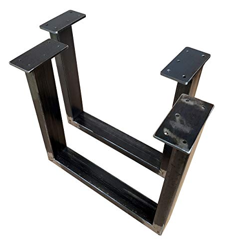 CHYRKA® Tischkufe SWIRZ MTS 1 Paar (2 Stück) Kufengestell Tischgestell 200-300-400-720 - 60x30 Rahmentisch Tischuntergestell (Höhe - 200 mm, Länge - 400 mm) von CHYRKA