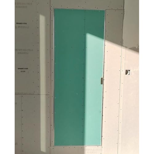 Gipsfugen-Access Panel Anpassbare Trockenbau-Zugangsklappe mit Verriegelungsvorrichtung, überstreichbare verdeckte Klappe für Elektroinstallationen, Wandabdeckung für Innen- und Außenbereich(60x60cm/2 Gipsfugen-Access Panel Anpassbare Trockenbau-Zugangsklappe mit Verriegelungsvorrichtung, überstreichbare verdeckte Klappe für Elektroinstallationen, Wandabdeckung für Innen- und Außenbereich(60x60cm/2 von CHZDPP