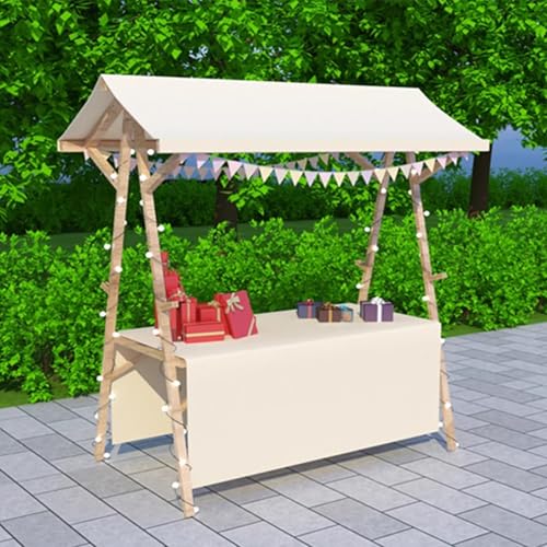 Wurstwagen/ StraßenEsswagen Faltbarer Lebensmittelverkaufswagen, Marktstand mit hoher Tragfähigkeit für Getränke/Blumen/Süßigkeiten/Zigaretten, Holzverkaufsstand für Messen und Geschäfte(Color C,L) Wurstwagen/ StraßenEsswagen Faltbarer Lebensmittelverkaufswagen, Marktstand mit hoher Tragfähigkeit für Getränke/Blumen/Süßigkeiten/Zigaretten, Holzverkaufsstand für Messen und Geschäfte(Color C,L) von CHZDPP