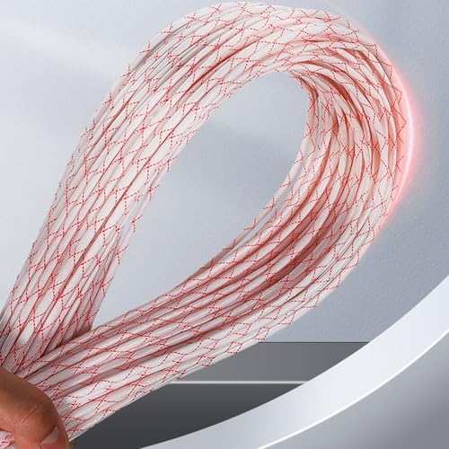 kabelschlauch Glasfaser-Schutzhülle für elektrische Leitungen und Kabelbäume, 10/20/30/100/200 m isolierte Rohrschutzhülle für Kabel, hält 2500 V stand(656ft/200m,8mm) von CHZDPP