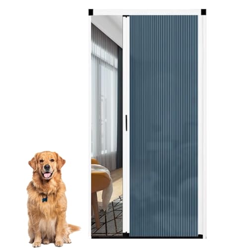 Falttüren Innentüren Falttüren Für Türöffnungen, Strapazierfähig, Hohe 203cm-Ziehharmonika-Türen/wasserdichte Falttür, Büroküchenflure, Temporärer Raumteiler(Blue,36X80IN(91.4X203CM)) von CHZFFD