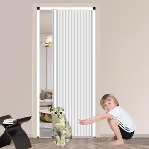 Falttüren Innentüren Ziehharmonika-Akkordeon-Falttür, Plissee-Türen Ohne Bohren Mit Wabengewebe Für Küche/Türöffnung, Gleiten Sanft Und Leise Durch Flure, Temporäre Tür(75X210CM(29.5X82.7IN)) Falttüren Innentüren Ziehharmonika-Akkordeon-Falttür, Plissee-Türen Ohne Bohren Mit Wabengewebe Für Küche/Türöffnung, Gleiten Sanft Und Leise Durch Flure, Temporäre Tür(75X210CM(29.5X82.7IN)) von CHZFFD