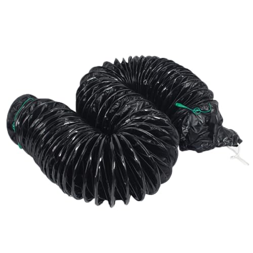 Abluftschlauch Lüftungsschlauch Ausziehbarer Universalgebläse-Kanalschlauch, Flammhemmender Flexibler Kanalschlauch/Industrieller Kanal, Luftkanal Küchenanbauräume(L 6.5ft/2m,ID 12in/300mm) von CHZFMD