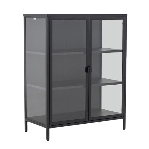 CHZIMADE Industrial Vitrine Stahl Glas Metall Vitrine Sideboard Glasschrank Stahl 80 x 102 x 40 cm CHZIMADE Industrial Vitrine Stahl Glas Metall Vitrine Sideboard Glasschrank Stahl 80 x 102 x 40 cm von CHZIMADE