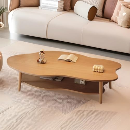 CHZIMADE Kleiner Couchtisch Moderner Teetisch Kleiner Couchtisc moderner Wolken-Teetisch für Wohnzimmer 100x50x40cm CHZIMADE Kleiner Couchtisch Moderner Teetisch Kleiner Couchtisc moderner Wolken-Teetisch für Wohnzimmer 100x50x40cm von CHZIMADE