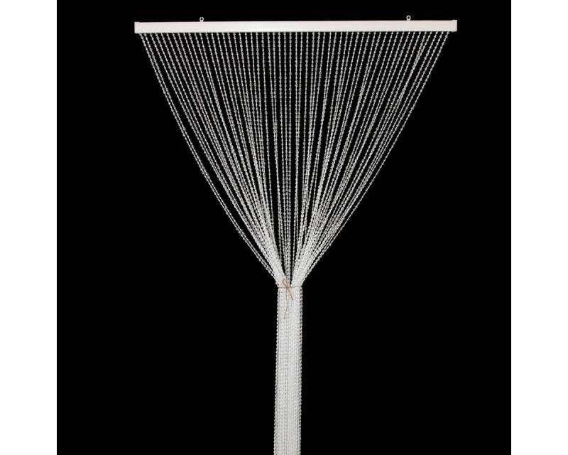 CHZIMADE Türvorhang 56 Acryl-Kristallperlen Trennvorhang 90x200 cm, Perlenvorhang Vorhang, Raumtrennung & Haushaltsdekoration von CHZIMADE