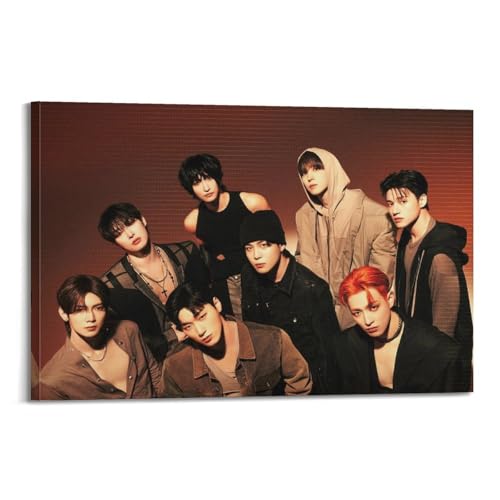 CHxdxge ATEEZ Music Group Art Poster Poster Dekorative Malerei Leinwand Wandkunst Wohnzimmer Poster Schlafzimmer Malerei,Wandkunst Bilddruck Moderne Familienzimmer Dekor 12x18inch(30x45cm) von CHxdxge