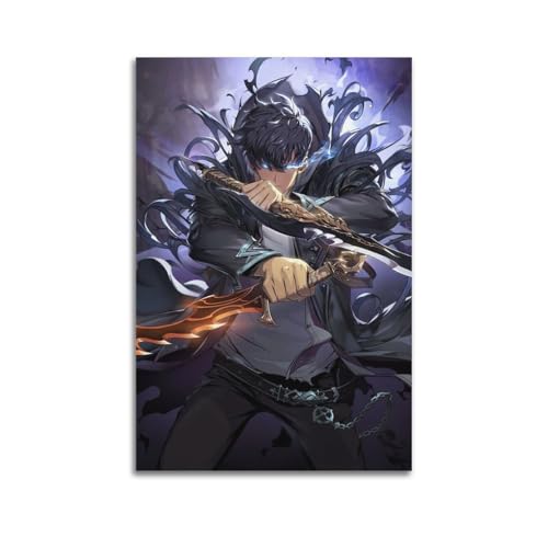 CHxdxge Aime Solo Leveling Poster Poster Dekorative Malerei Leinwand Wandkunst Wohnzimmer Poster Schlafzimmer Malerei,Wandkunst Bilddruck Moderne Familienzimmer Dekor 16x24inch(40x60cm) von CHxdxge