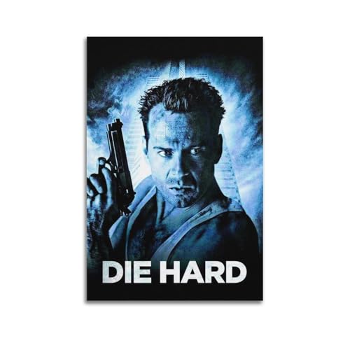 CHxdxge Bruce Willis Die Hard Movie Poster Poster Dekorative Malerei Leinwand Wandkunst Wohnzimmer Poster Schlafzimmer Malerei,Wandkunst Bilddruck Moderne Familienzimmer Dekor 08x12inch(20x30cm) von CHxdxge