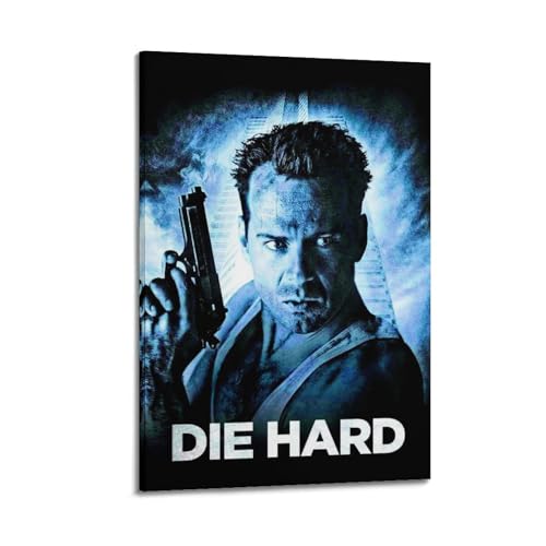 CHxdxge Bruce Willis Die Hard Movie Poster Poster Dekorative Malerei Leinwand Wandkunst Wohnzimmer Poster Schlafzimmer Malerei,Wandkunst Bilddruck Moderne Familienzimmer Dekor 12x18inch(30x45cm) von CHxdxge