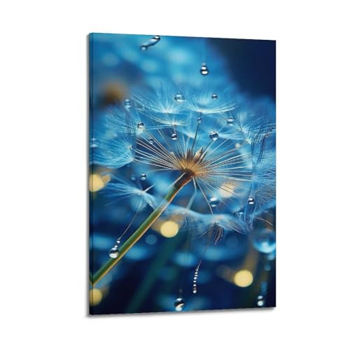 CHxdxge Dandelion Poster Leinwanddrucke, Wandkunst Fürs Wohnzimmer, Drucke, Moderne Wohndekoration08x12inch(20x30cm) von CHxdxge