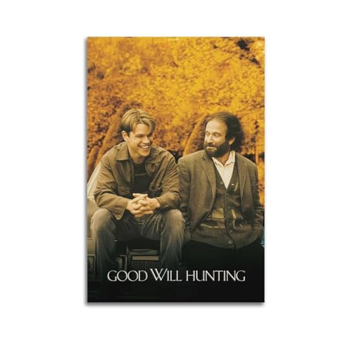 CHxdxge Good Will Hunting Movie Poster Poster Dekorative Malerei Leinwand Wandkunst Wohnzimmer Poster Schlafzimmer Malerei,Wandkunst Bilddruck Moderne Familienzimmer Dekor 12x18inch(30x45cm) von CHxdxge