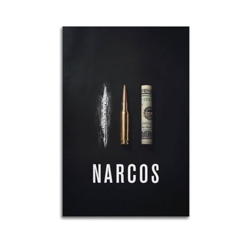 CHxdxge Narcos TV Series Fan Art Poster Poster Dekorative Malerei Leinwand Wandkunst Wohnzimmer Poster Schlafzimmer Malerei,Wandkunst Bilddruck Moderne Familienzimmer Dekor 20x30inch(50x75cm) von CHxdxge