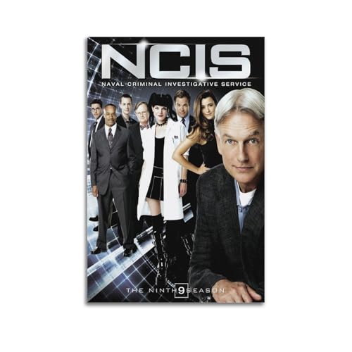 CHxdxge Ncis Season 9 Poster Poster Dekorative Malerei Leinwand Wandkunst Wohnzimmer Poster Schlafzimmer Malerei,Wandkunst Bilddruck Moderne Familienzimmer Dekor 12x18inch(30x45cm) von CHxdxge