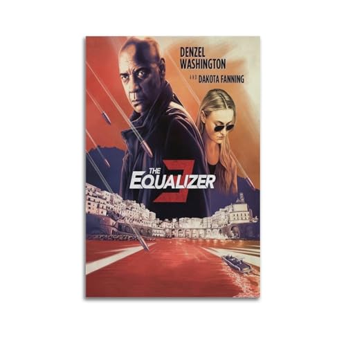 CHxdxge The Equalizer 3 Action Movie Poster Poster Dekorative Malerei Leinwand Wandkunst Wohnzimmer Poster Schlafzimmer Malerei,Wandkunst Bilddruck Moderne Familienzimmer Dekor 24x36inch(60x90cm) von CHxdxge
