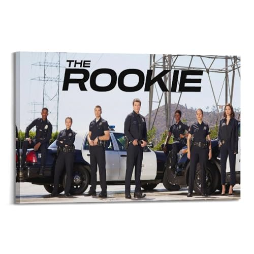 CHxdxge The Rookie TV Series Poster Poster Dekorative Malerei Leinwand Wandkunst Wohnzimmer Poster Schlafzimmer Malerei,Wandkunst Bilddruck Moderne Familienzimmer Dekor 08x12inch(20x30cm) von CHxdxge