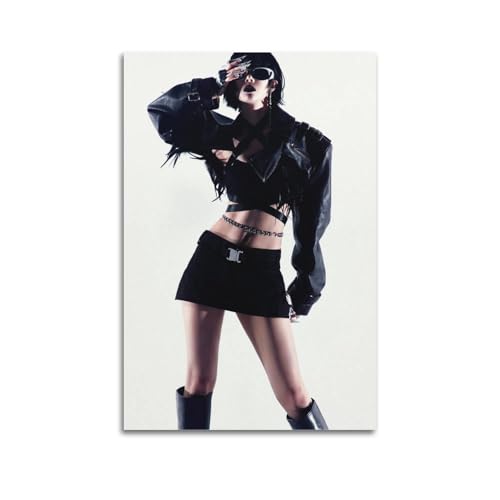CHxdxge Winter Aespa Espa Whiplash Unbeatable Beat Album Canvas Poster Leinwanddrucke, Wandkunst Fürs Wohnzimmer, Drucke, Moderne Wohndekoration16x24inch(40x60cm) von CHxdxge