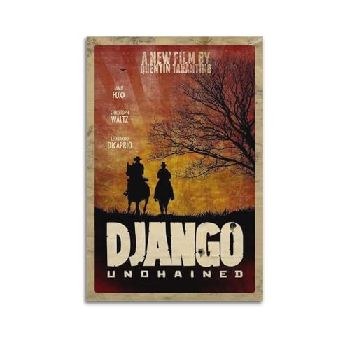 Django Unchained 2012 Western Vintage Movie Poster Poster Dekorative Malerei Leinwand Wandkunst Wohnzimmer Poster Schlafzimmer Malerei,Wandkunst Bilddruck Moderne Familienzimmer Dekor 08x12inch(20x30c Django Unchained 2012 Western Vintage Movie Poster Poster Dekorative Malerei Leinwand Wandkunst Wohnzimmer Poster Schlafzimmer Malerei,Wandkunst Bilddruck Moderne Familienzimmer Dekor 08x12inch(20x30c von CHxdxge