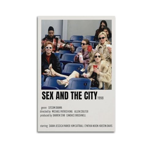 Sex And The City Movie Minimalist Art Poster Poster Dekorative Malerei Leinwand Wandkunst Wohnzimmer Poster Schlafzimmer Malerei,Wandkunst Bilddruck Moderne Familienzimmer Dekor 08x12inch(20x30cm) von CHxdxge