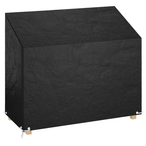 Abdeckung für Gartenbank 8 Ösen 160x70x70/88 cm Polyethylen, CIADAZ Schutzhülle, Abdeckung Für Gartenmöbel, Gartenbank Abdeckung, Abdeckplane Balkonmöbel, Abdeckung Lounge319339 von CIADAZ