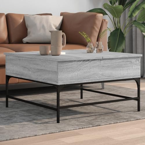 CIADAZ Couchtisch, Holztechnik, Grau, Sonoma, 80 x 80 x 45 cm, Couchtisch, Wohnzimmertisch, Beistelltisch, Couchtisch, Wohnzimmermöbel, moderne Wohnzimmermöbel - 845404 CIADAZ Couchtisch, Holztechnik, Grau, Sonoma, 80 x 80 x 45 cm, Couchtisch, Wohnzimmertisch, Beistelltisch, Couchtisch, Wohnzimmermöbel, moderne Wohnzimmermöbel - 845404 von CIADAZ