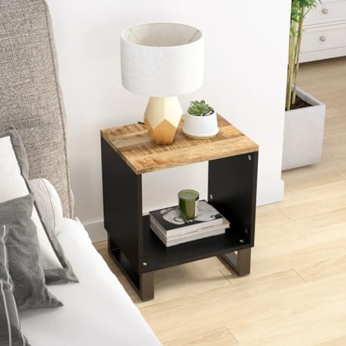 CIADAZ Couchtisch 40x31x46 cm Massivholz Mango & Holzwerkstoff, Living Room Table, Wohnzimmertisch, Beistelltisch, Side Table & End Table, Coffee Table - 350640 CIADAZ Couchtisch 40x31x46 cm Massivholz Mango & Holzwerkstoff, Living Room Table, Wohnzimmertisch, Beistelltisch, Side Table & End Table, Coffee Table - 350640 von CIADAZ