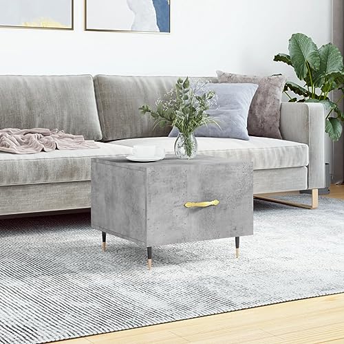 CIADAZ Couchtisch Betongrau 50x50x40 cm Holzwerkstoff, Living Room Table, Wohnzimmertisch, Beistelltisch, Side Table & End Table, Coffee Table - 829356 CIADAZ Couchtisch Betongrau 50x50x40 cm Holzwerkstoff, Living Room Table, Wohnzimmertisch, Beistelltisch, Side Table & End Table, Coffee Table - 829356 von CIADAZ