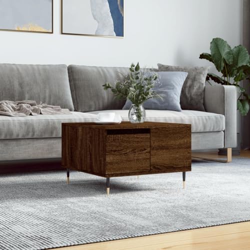 CIADAZ Couchtisch Braun Eichen-Optik 55x55x36,5 cm Holzwerkstoff, Living Room Table, Wohnzimmertisch, Beistelltisch, Side Table & End Table, Coffee Table - 830755 CIADAZ Couchtisch Braun Eichen-Optik 55x55x36,5 cm Holzwerkstoff, Living Room Table, Wohnzimmertisch, Beistelltisch, Side Table & End Table, Coffee Table - 830755 von CIADAZ