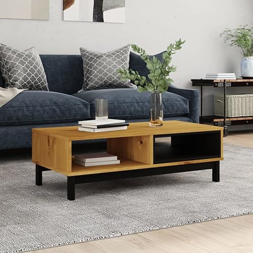 CIADAZ Couchtisch FLAM 100x50x32,5 cm Massivholz Kiefer, Living Room Table, Wohnzimmertisch, Beistelltisch, Side Table & End Table, Coffee Table CIADAZ Couchtisch FLAM 100x50x32,5 cm Massivholz Kiefer, Living Room Table, Wohnzimmertisch, Beistelltisch, Side Table & End Table, Coffee Table von CIADAZ