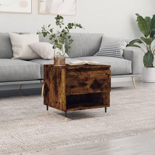 CIADAZ Couchtisch Räuchereiche 50x46x50 cm Holzwerkstoff, Living Room Table, Wohnzimmertisch, Beistelltisch, Side Table & End Table, Coffee Table - 830902 CIADAZ Couchtisch Räuchereiche 50x46x50 cm Holzwerkstoff, Living Room Table, Wohnzimmertisch, Beistelltisch, Side Table & End Table, Coffee Table - 830902 von CIADAZ