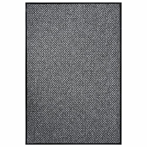 CIADAZ Fußmatte, Fussmatte, Schmutzfangmatte, Schuhmatte, Fußabtreter, Aussenbereich, Teppich Eingangsbereich, Grau 80x120 cm von CIADAZ