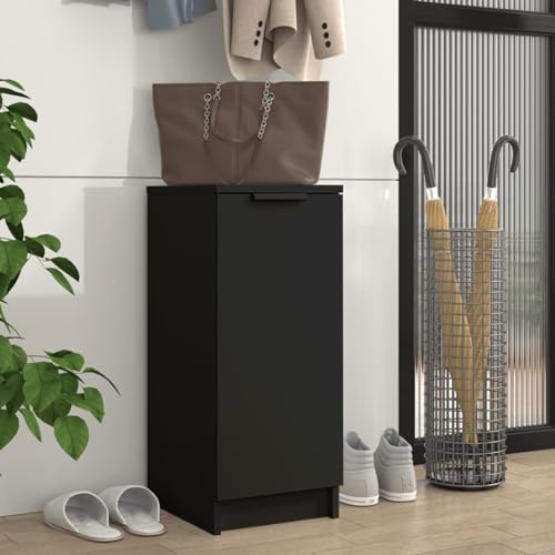 CIADAZ Schuhschrank Schwarz 30x35x70 cm Holzwerkstoff, Schuhbank, Shoe Rack, Schuhe Schrank, Schuhkommode, Mehrzweckschrank, Schuhregal - 811413 CIADAZ Schuhschrank Schwarz 30x35x70 cm Holzwerkstoff, Schuhbank, Shoe Rack, Schuhe Schrank, Schuhkommode, Mehrzweckschrank, Schuhregal - 811413 von CIADAZ