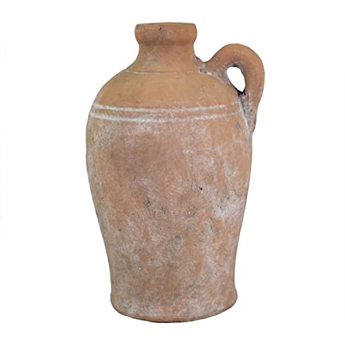 CIAL LAMA Dekorative Vase, Zement, 1 Griffe, Braun, 30 cm von CIAL LAMA