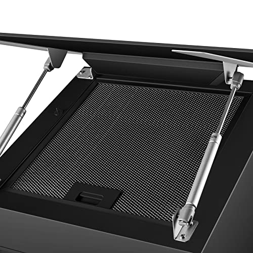 CIARRA AL260319-B Aluminium-Fettfilter Schwarz 1 Stück Größe 0,9 x 26 x 31,9 cm Dunstabzugshaubenfilter Ersatzfilter für Dunstabzugshaube CBCB6736F CBCB9736F CBCB6102 CBCB9102 CBCB9102-P CBCB6736G von CIARRA