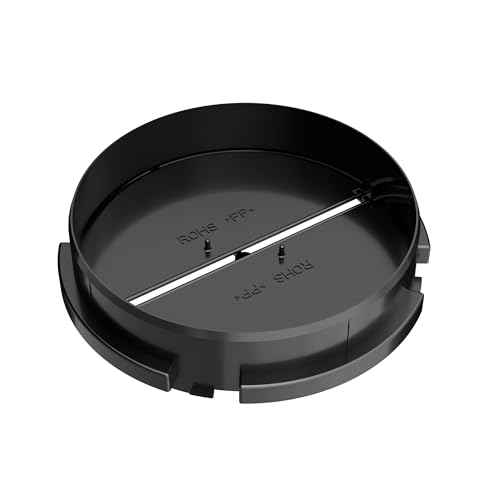 CIARRA CBDP12 Ø120mm Runde Luftauslass Abdeckung, Durchmesser 12 cm Lüftungsgitter für Abluftrohre und Dunstabzugshaube CBCS6903 CBCB6903 CBCS6903D CBCB6903D CBCS5913A CBCB5913A CBCS5913D von CIARRA