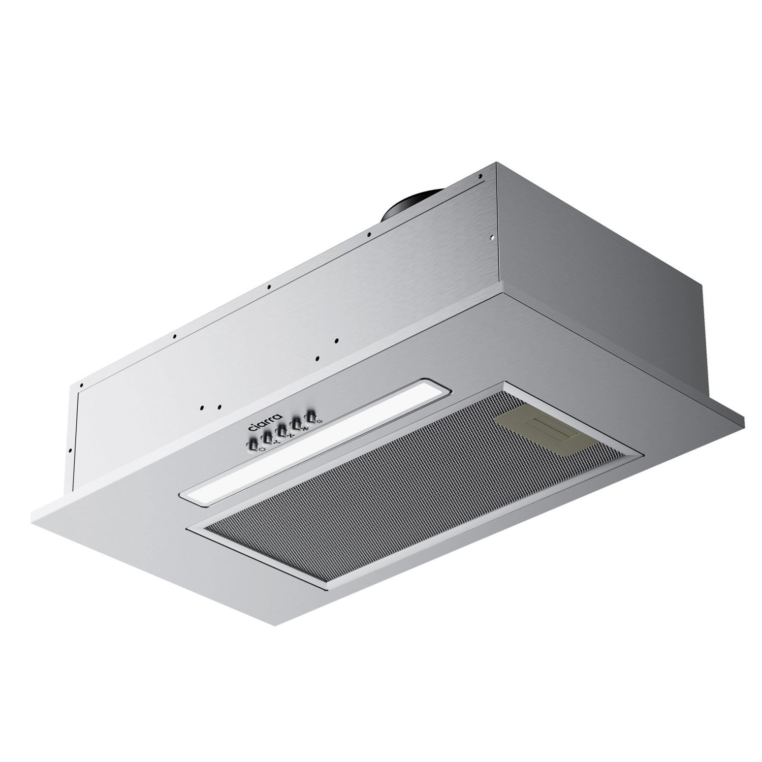 CIARRA Dunstabzugshaube 52 cm 3 Stufen Unterbau-Abzugshaube Edelstahl VMS5913D von CIARRA