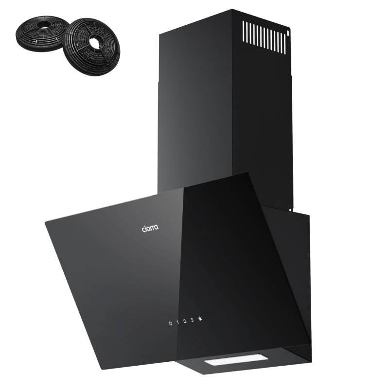 CIARRA Dunstabzugshaube A++ 350 m³/h 60 cm 3 Stufen Touch-Bedienung VMB6750C von CIARRA