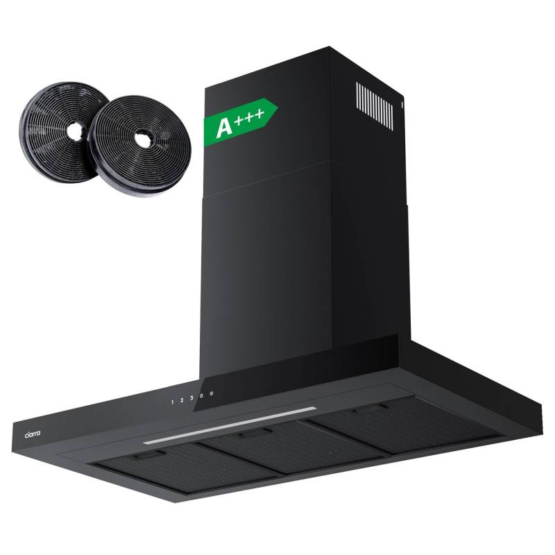 CIARRA Dunstabzugshaube A+++ 650 m³/h 90 cm WIFI-APP Touch Control VMB9102 von CIARRA
