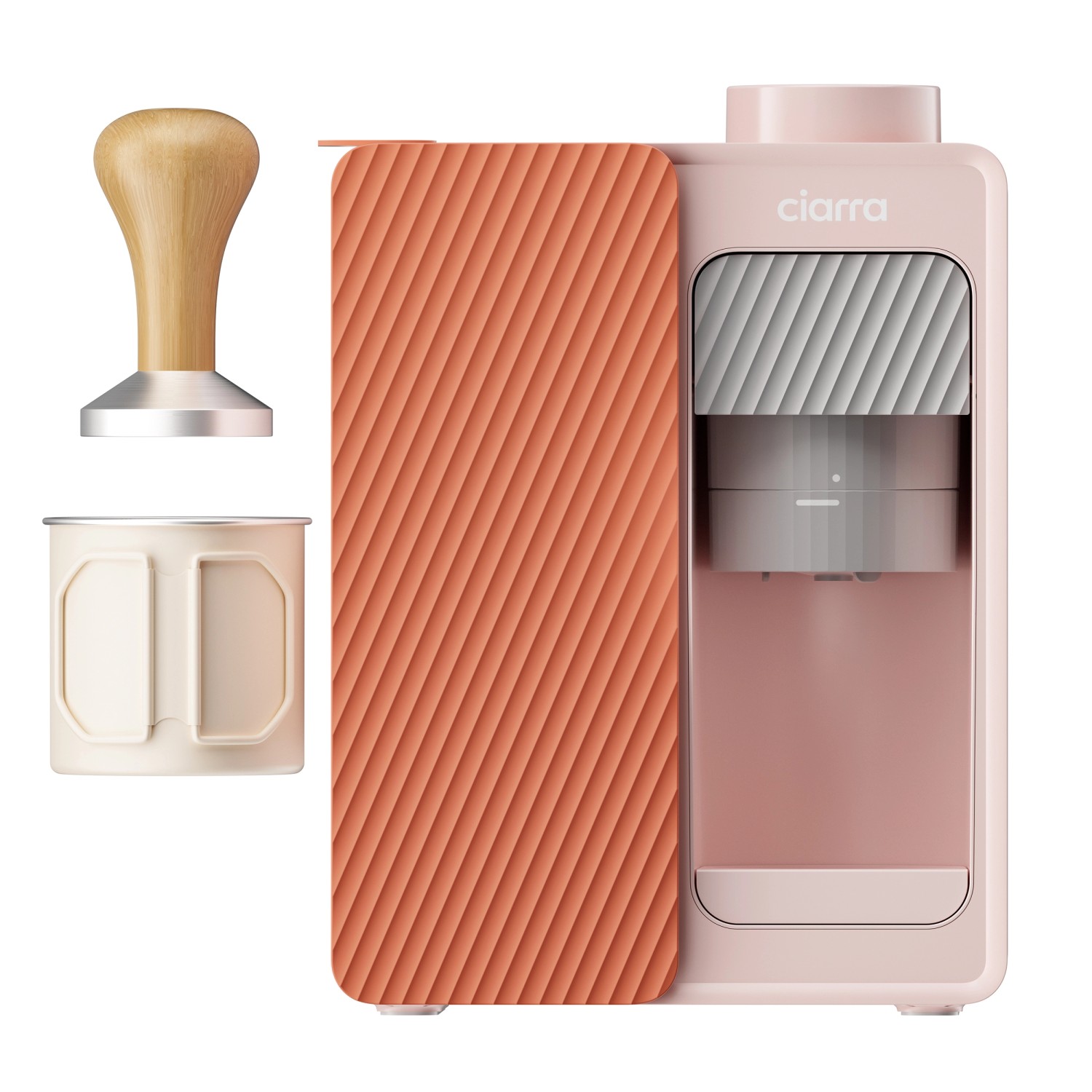 CIARRA Espressomaschine Tragbare Kaffeemaschine 3 Temperatur 15 Bar für Camping Reise CBPCM551-P von CIARRA