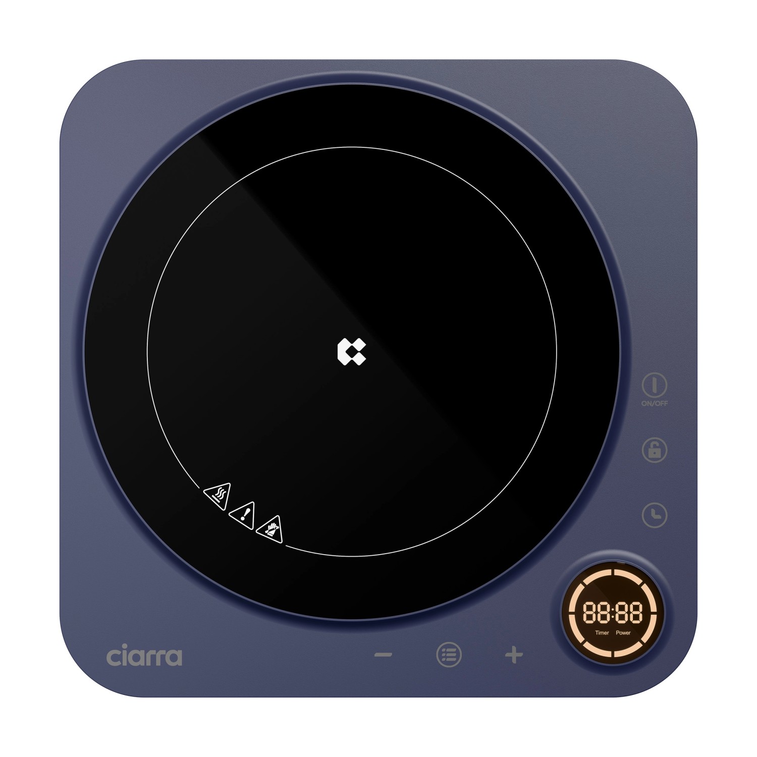 CIARRA Induktionskochplatte 2000W 1 Platte 8 Stufen Touch-Control VM1TIHA-M CIARRA Induktionskochplatte 2000W 1 Platte 8 Stufen Touch-Control VM1TIHA-M von CIARRA